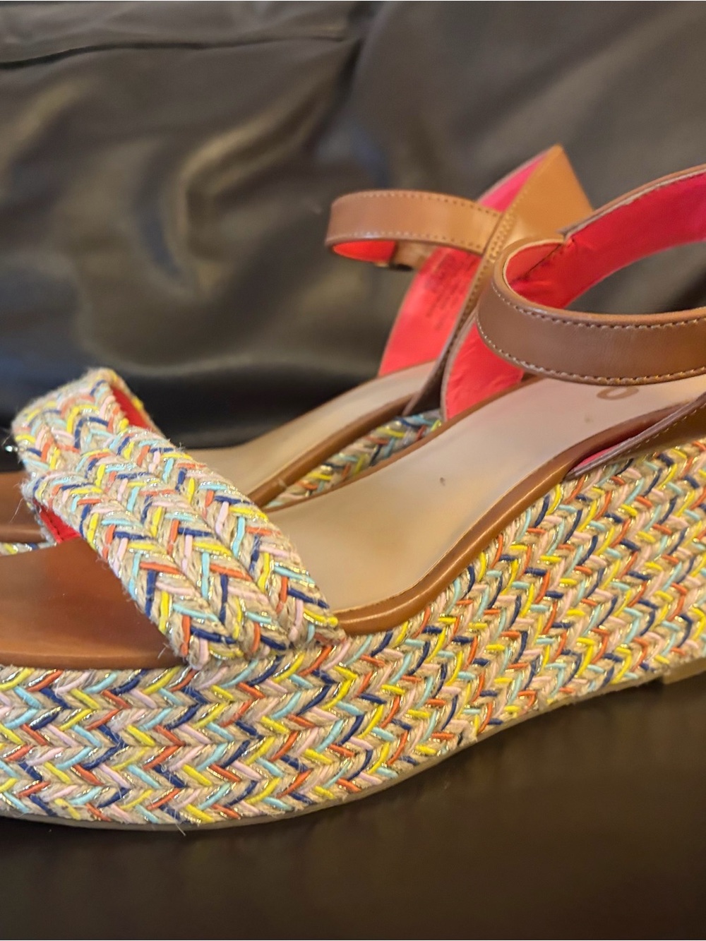 Woven Multicolor Mix No. 6 Espadrille Wedge Sandals - Women